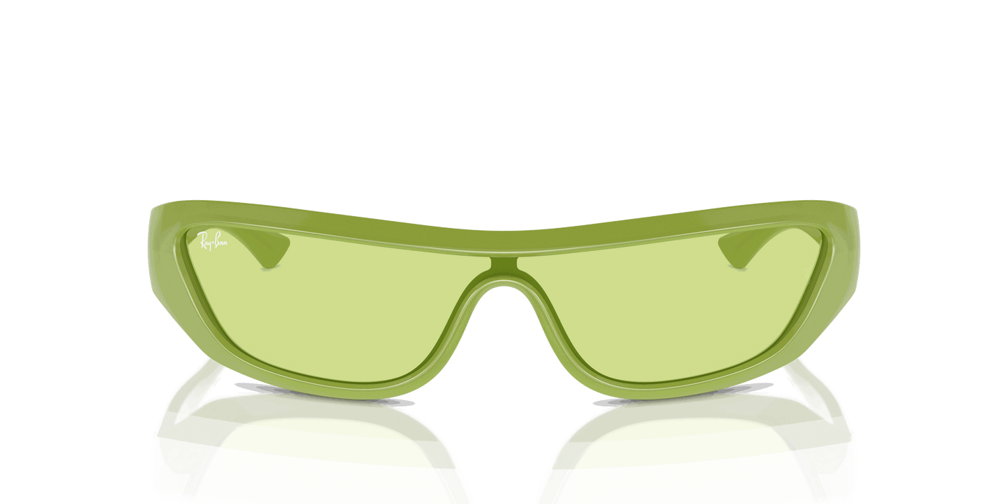 [Green Lenses, Polished Apple Green Frame]