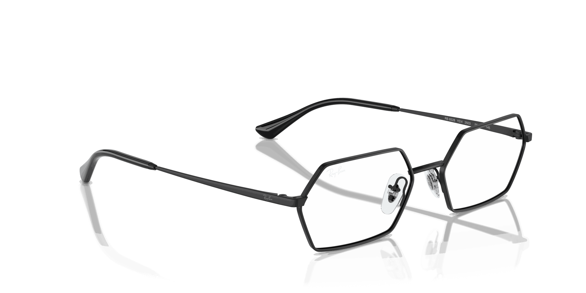 [Clear Lenses, Matte Black Frame]
