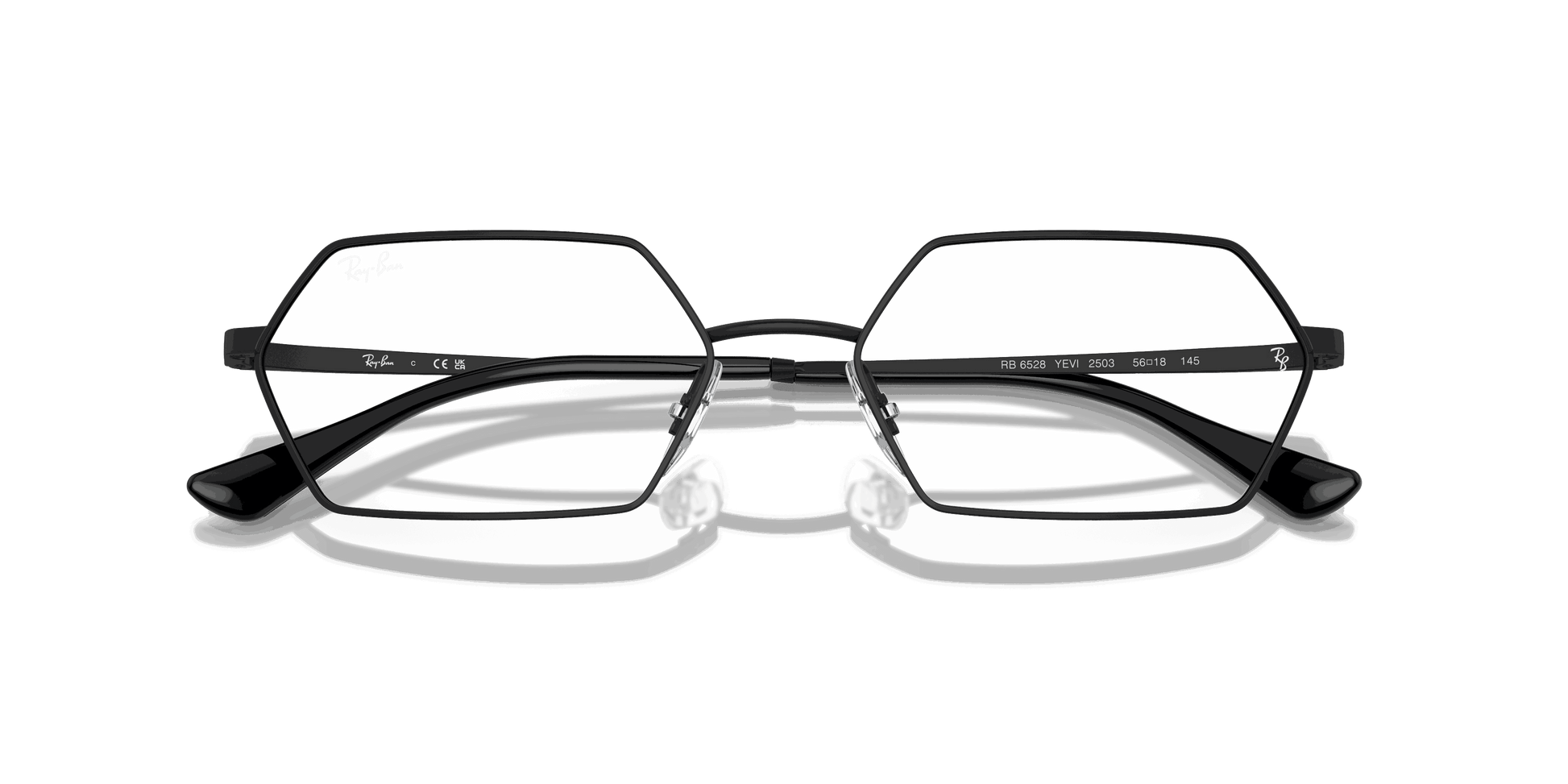 [Clear Lenses, Matte Black Frame]
