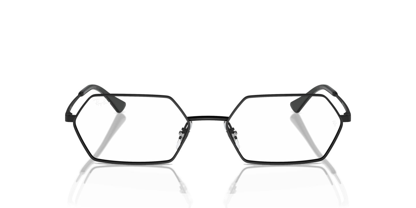 [Clear Lenses, Matte Black Frame]
