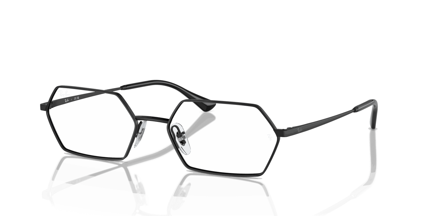 [Clear Lenses, Matte Black Frame]