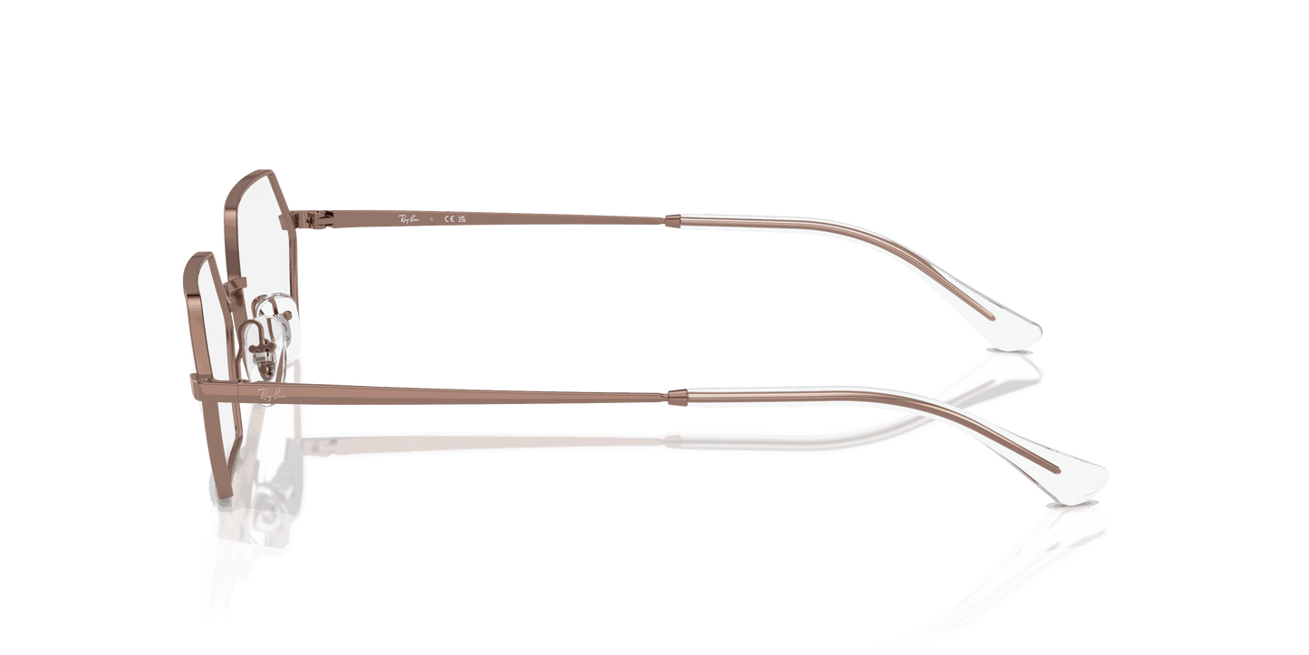 [Clear Lenses, Polished Copper Frame]