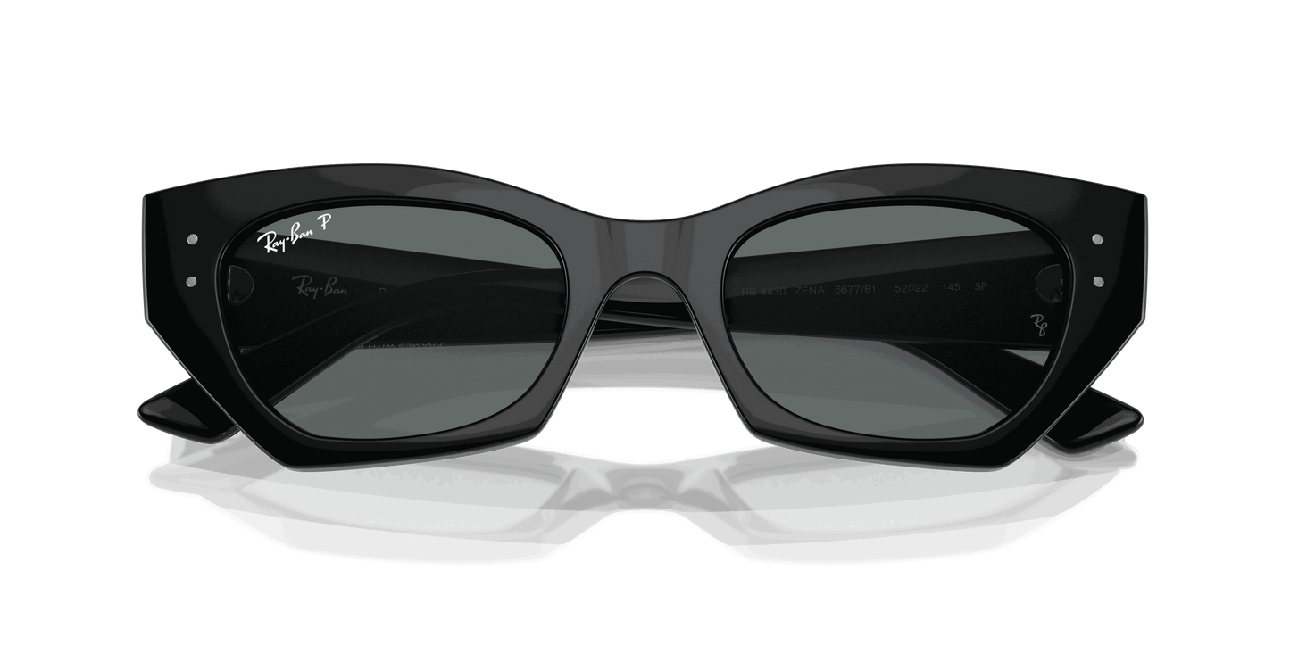 [Dark Grey Lenses, Polished Black Frame]
