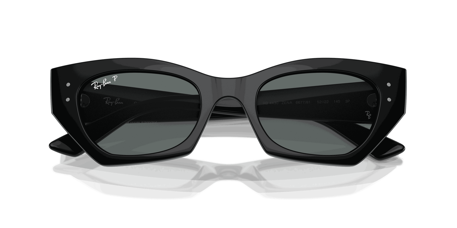 [Dark Grey Lenses, Polished Black Frame]