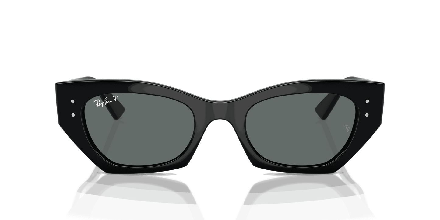 [Dark Grey Lenses, Polished Black Frame]