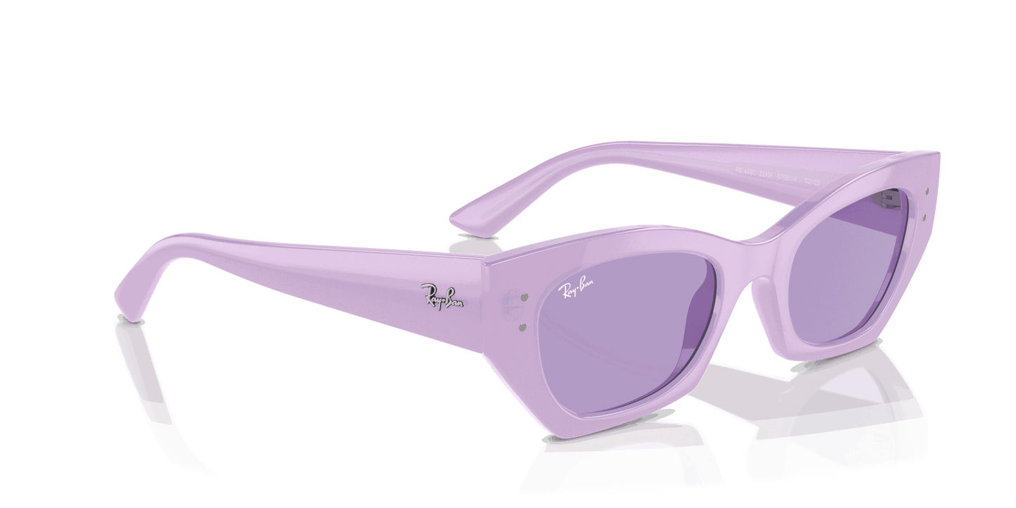 [Violet Lenses, Polished Lilac Frame]