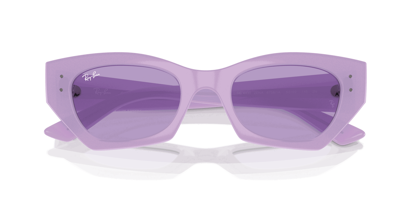 [Violet Lenses, Polished Lilac Frame]