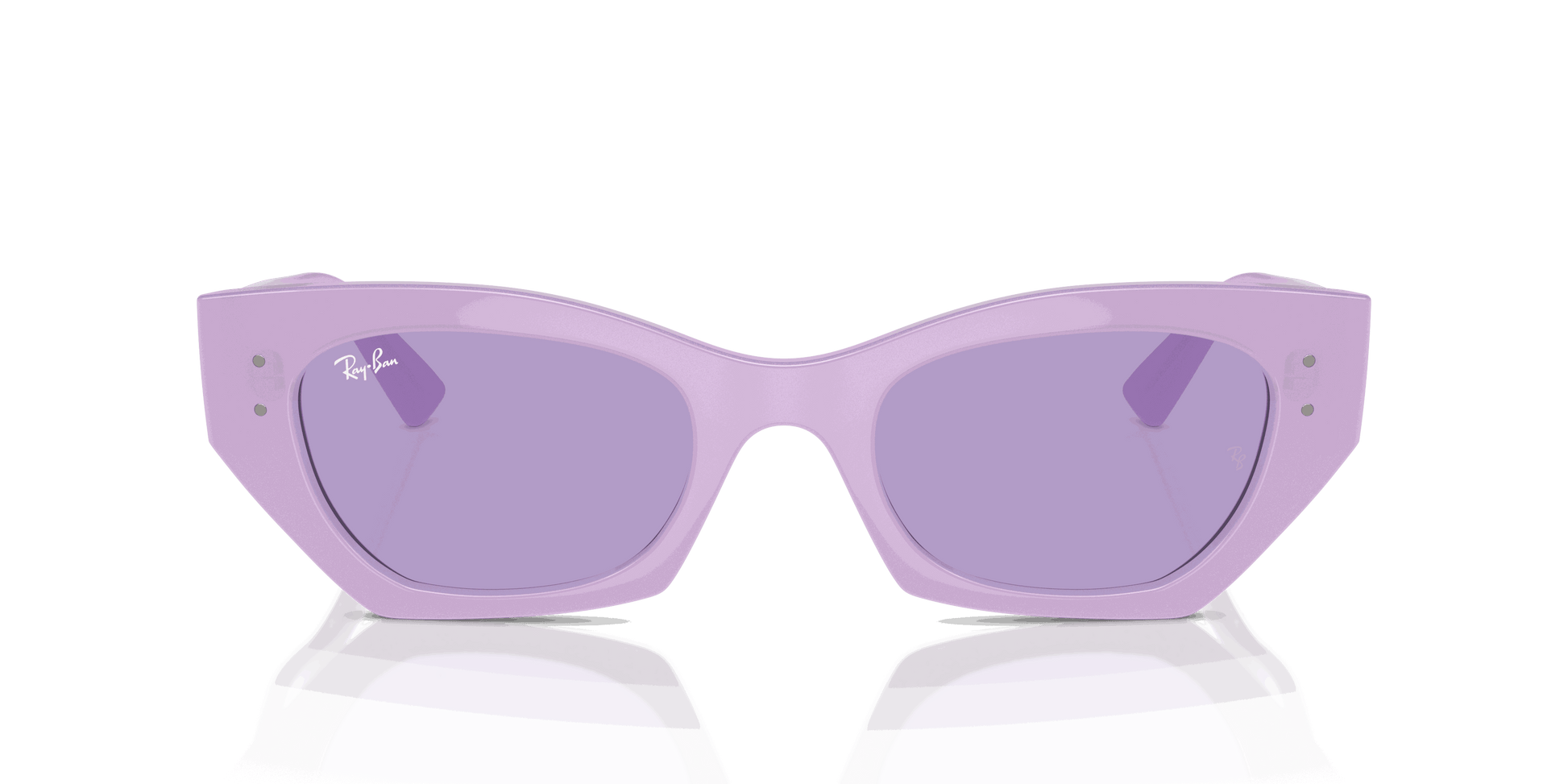 [Violet Lenses, Polished Lilac Frame]