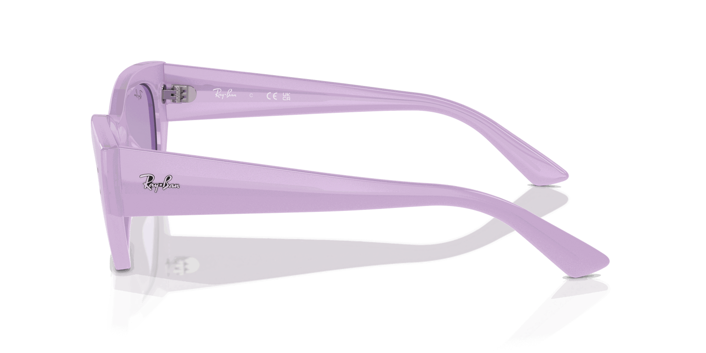 [Violet Lenses, Polished Lilac Frame]