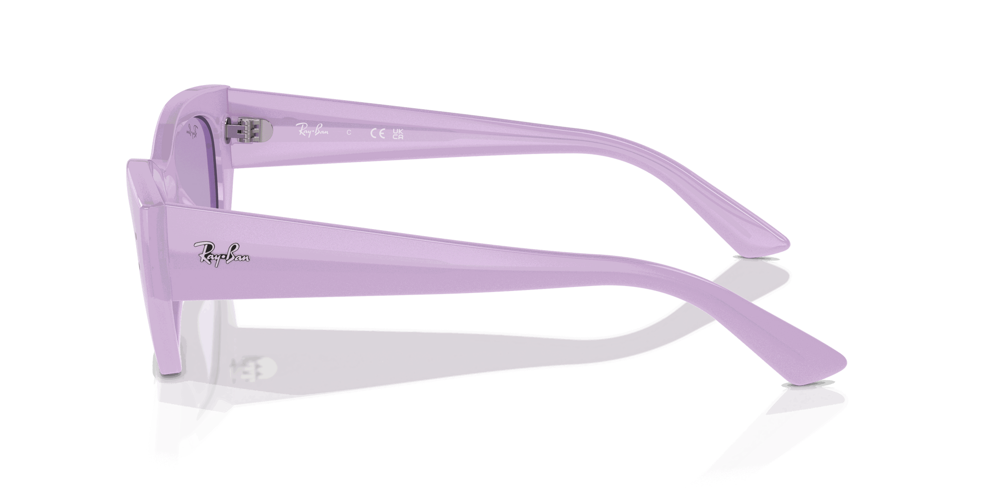 [Violet Lenses, Polished Lilac Frame]