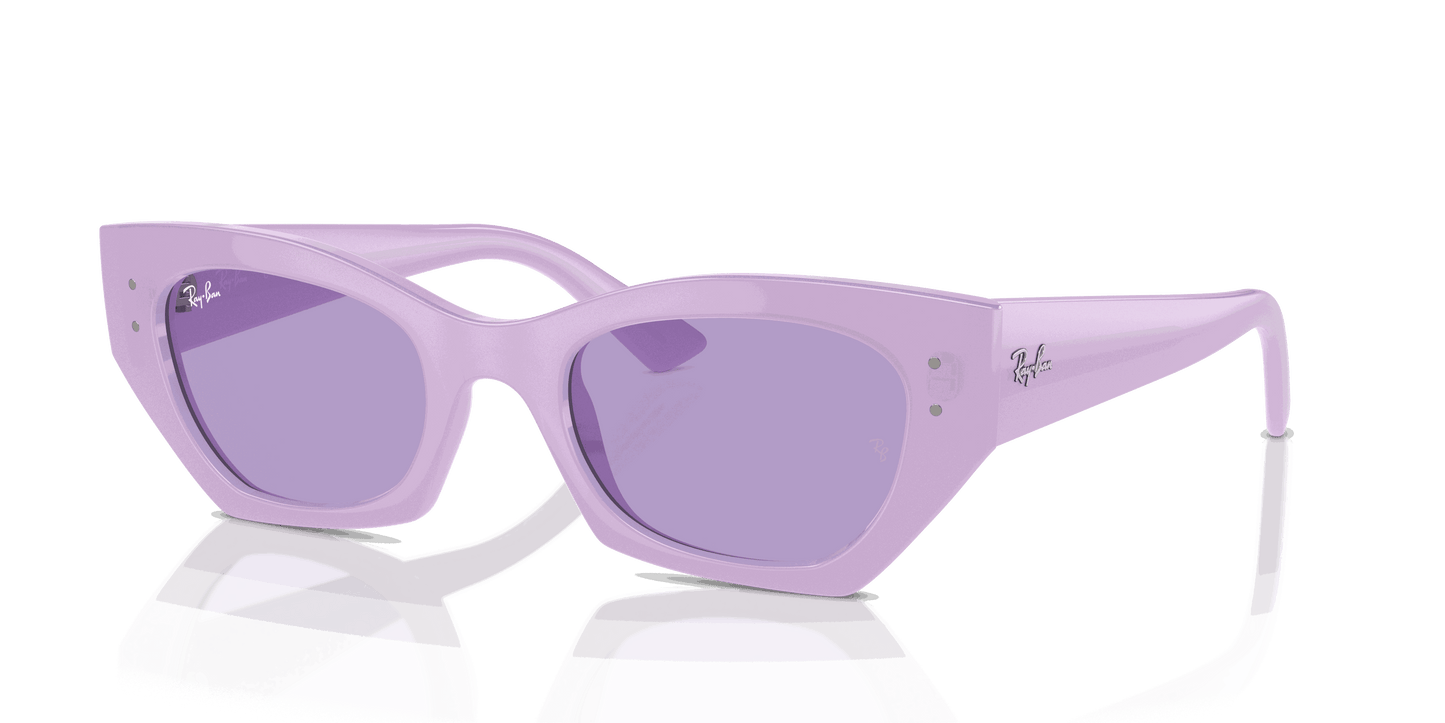 [Violet Lenses, Polished Lilac Frame]