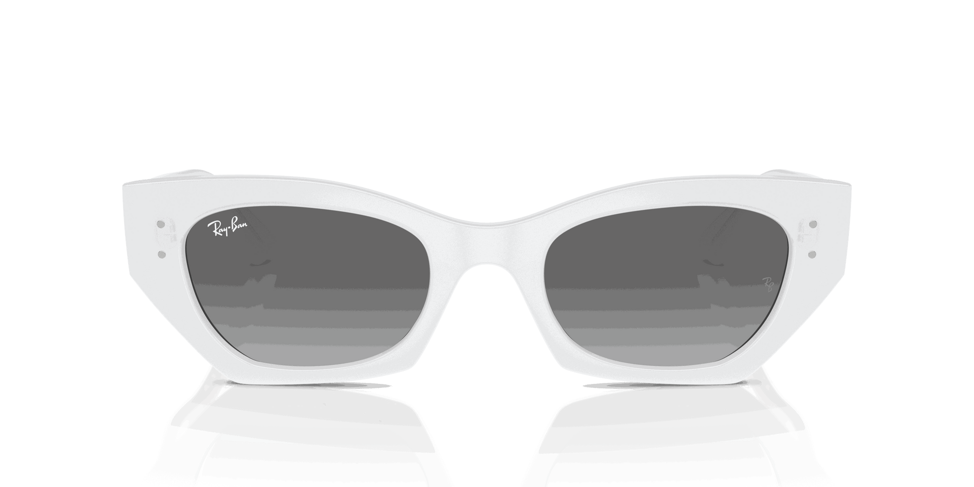 [Grey Lenses, Polished White Snow Frame]