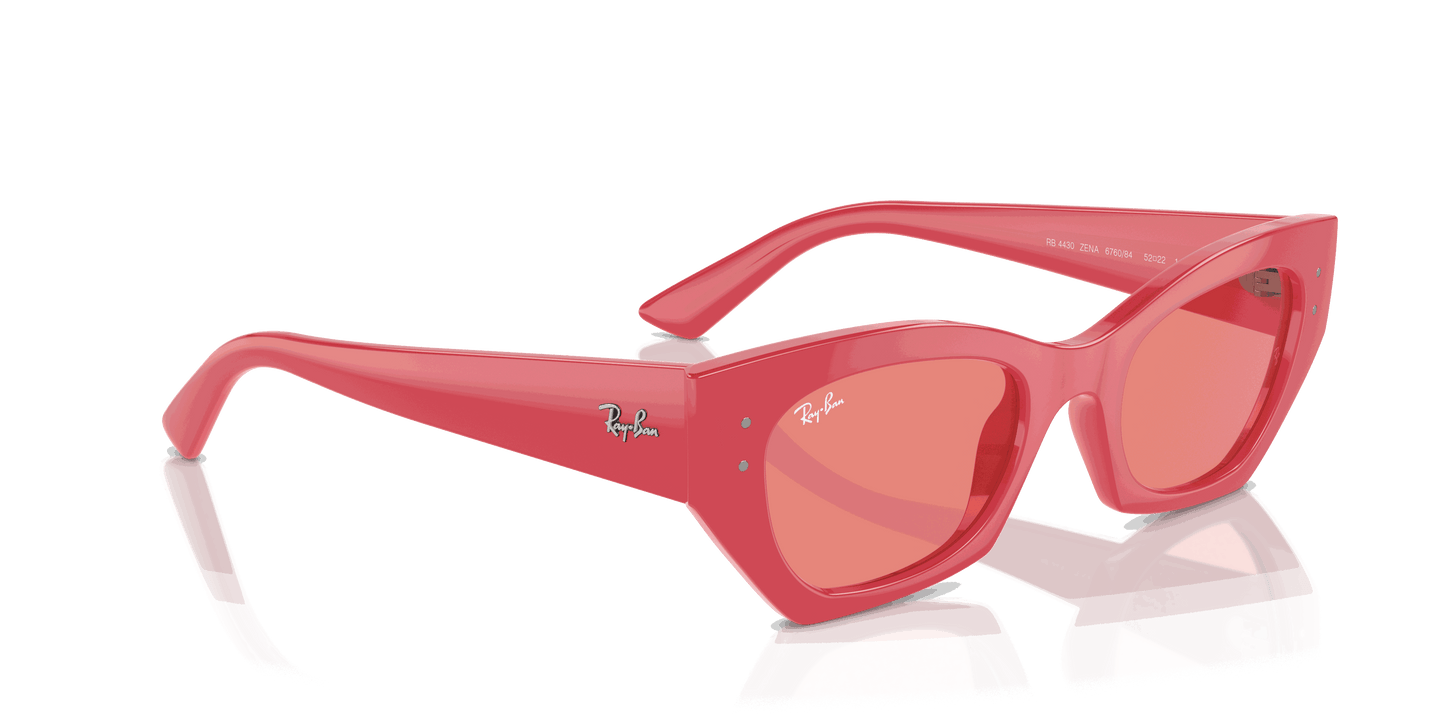 [Pink Lenses, Polished Red Cherry Frame]