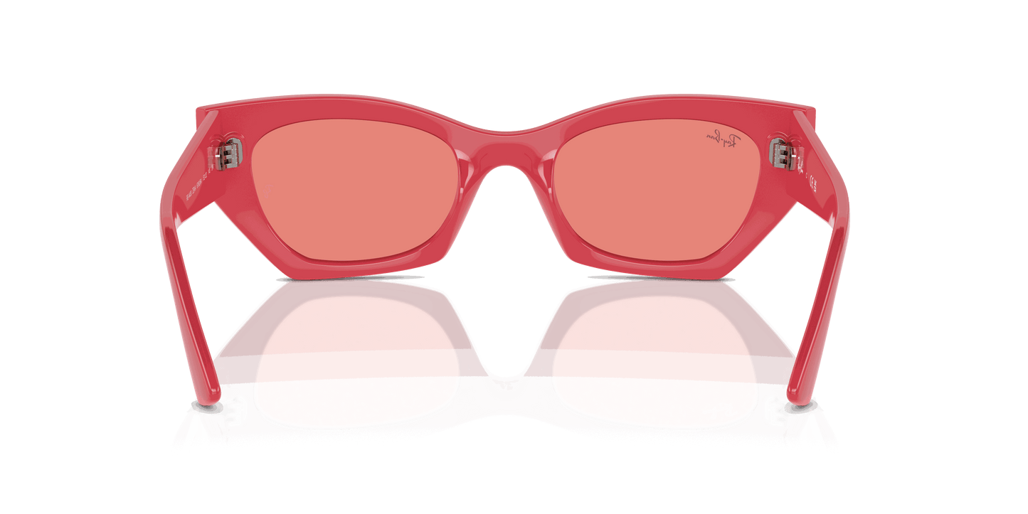 [Pink Lenses, Polished Red Cherry Frame]