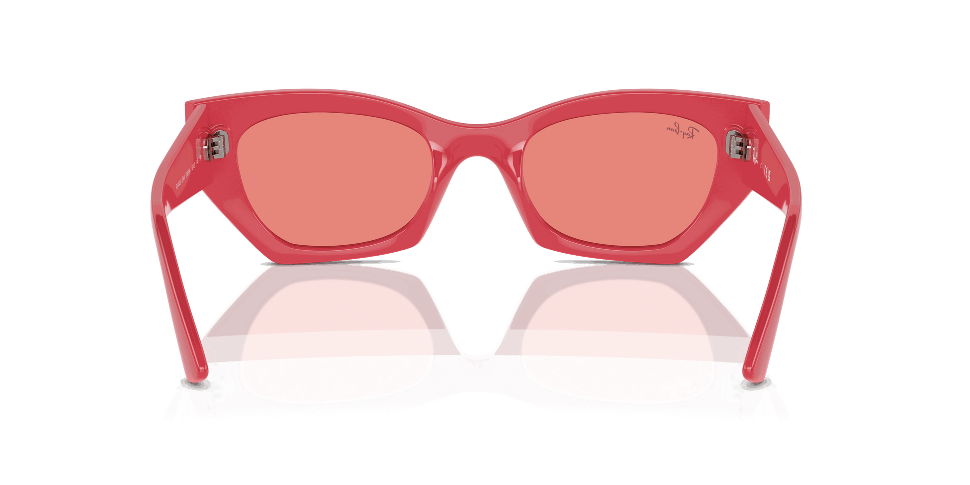[Pink Lenses, Polished Red Cherry Frame]