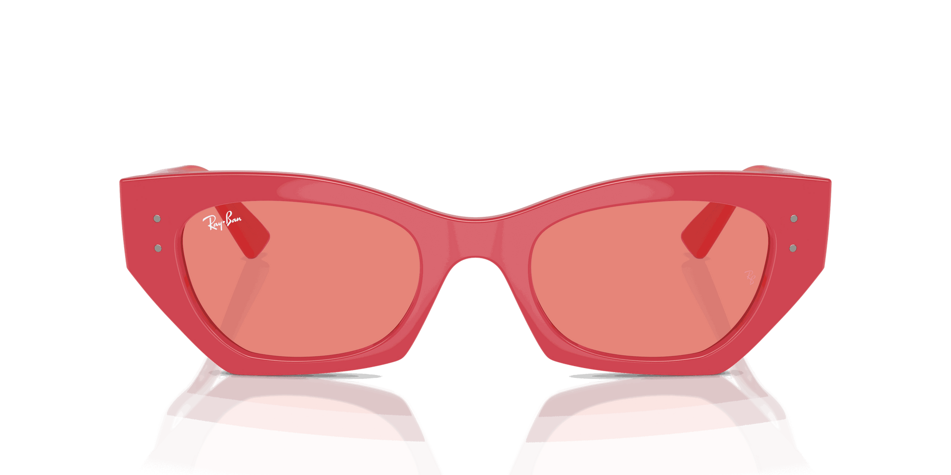 [Pink Lenses, Polished Red Cherry Frame]