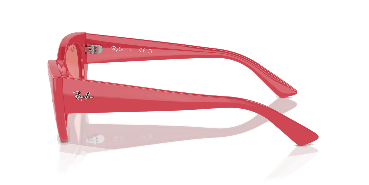 [Pink Lenses, Polished Red Cherry Frame]