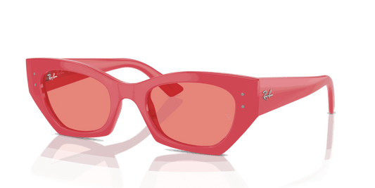 [Pink Lenses, Polished Red Cherry Frame]