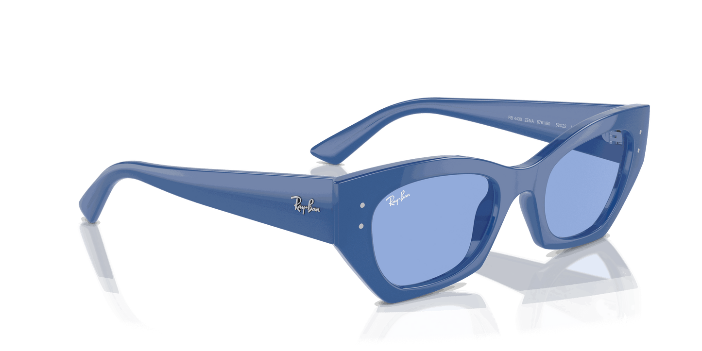 [Blue Lenses, Polished Electric Blue Frame]