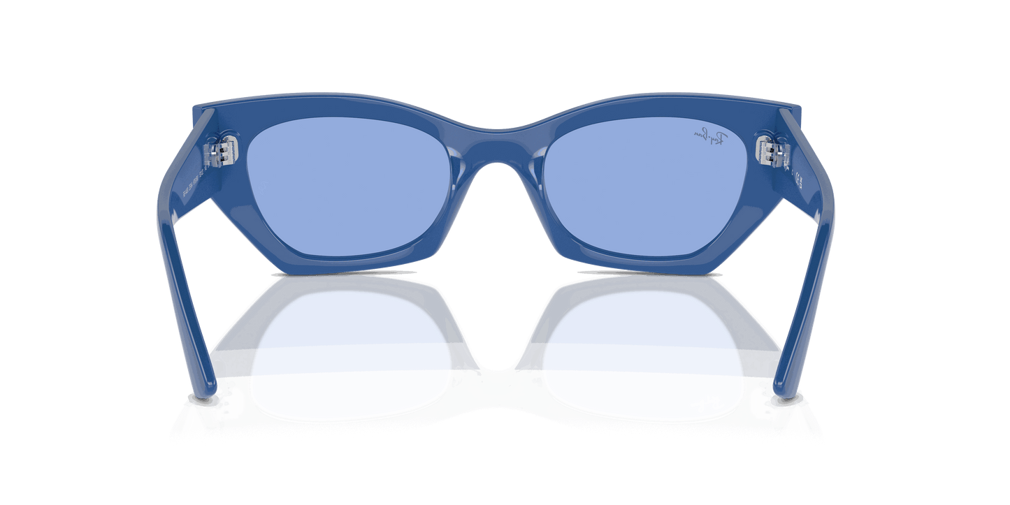 [Blue Lenses, Polished Electric Blue Frame]