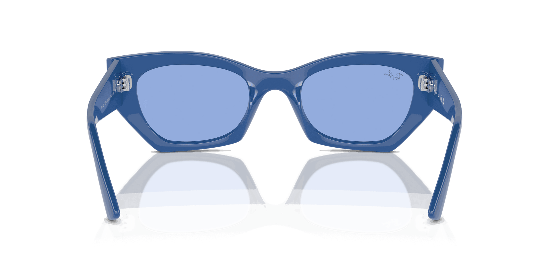 [Blue Lenses, Polished Electric Blue Frame]