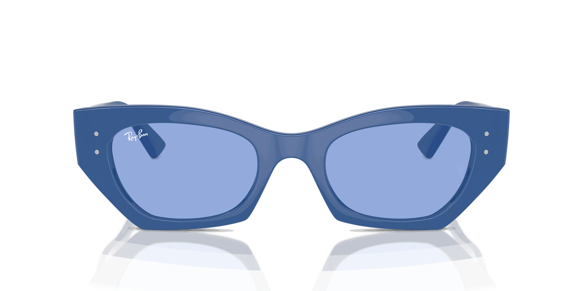 [Blue Lenses, Polished Electric Blue Frame]