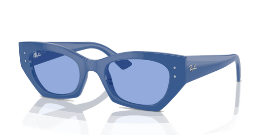 [Blue Lenses, Polished Electric Blue Frame]