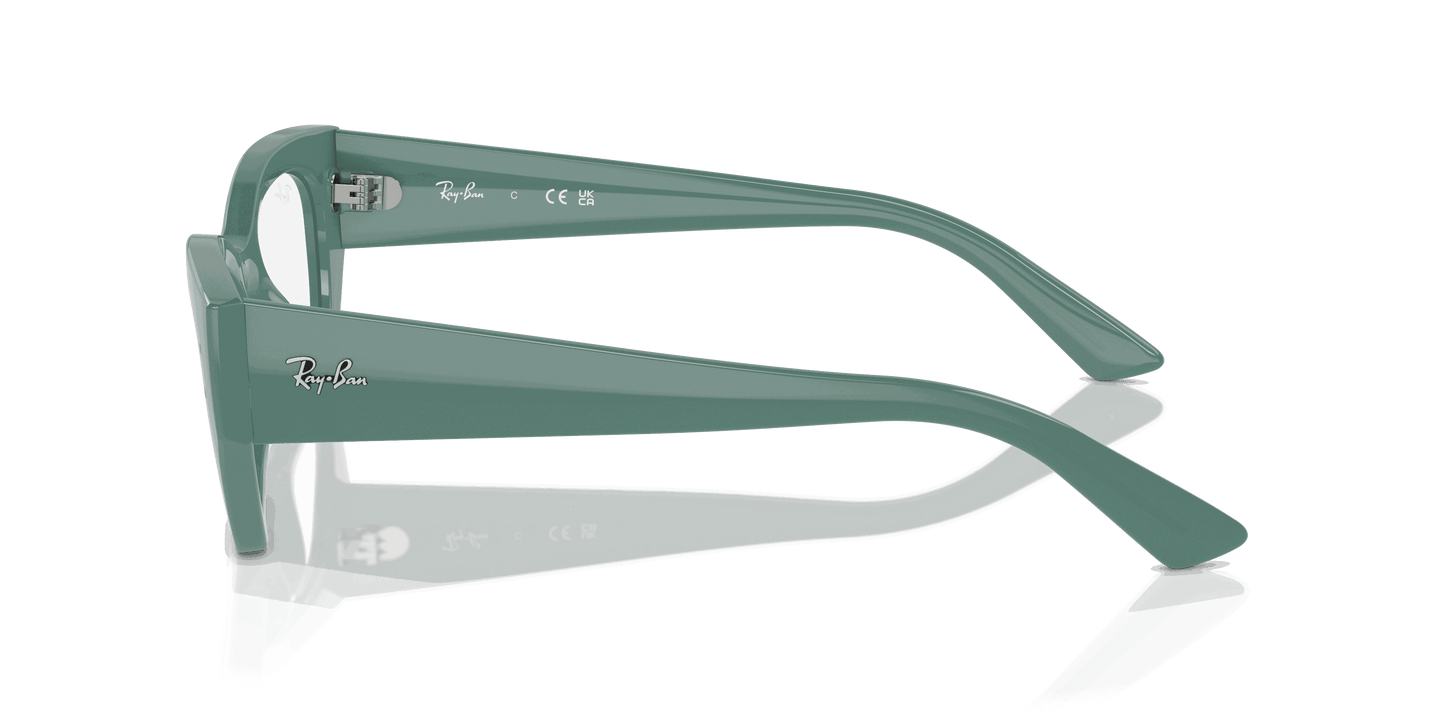 [Clear Lenses, Polished Algae Green Frame]