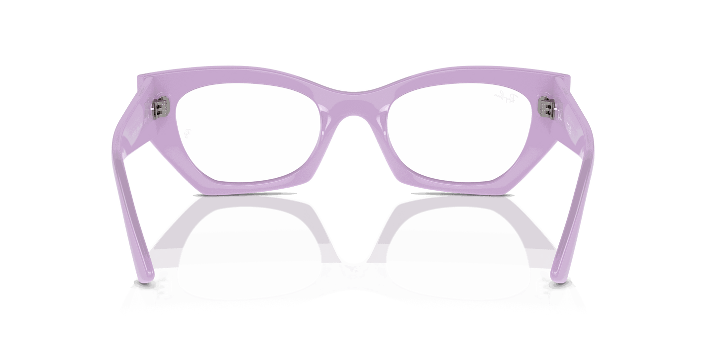 [Clear Lenses, Polished Lilac Frame]