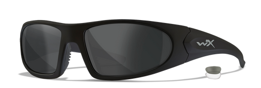 [Matte Black/Clear, Smoke Grey]