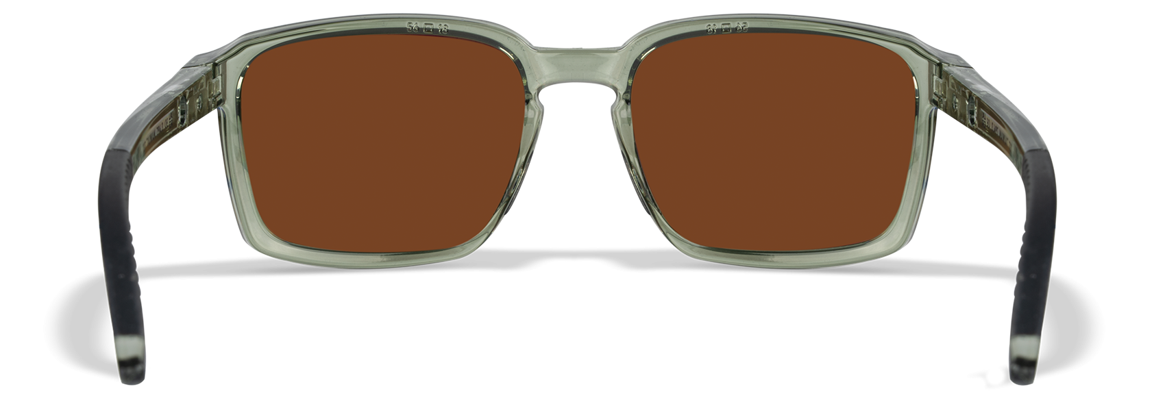 [Gloss Crystal Light Olive/CAPTIVATE™ Polarized Bronze Mirror]