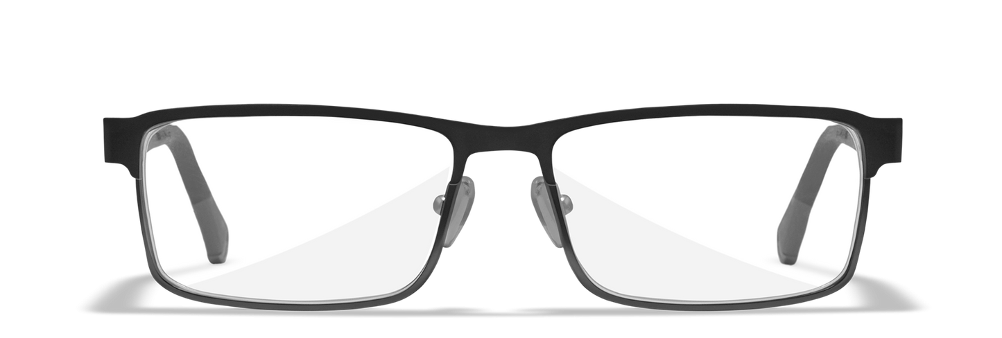 [Dark Gunmetal with Matte Utility Green Temples/Clear]