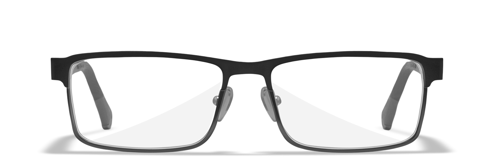 [Dark Gunmetal with Matte Utility Green Temples/Clear]