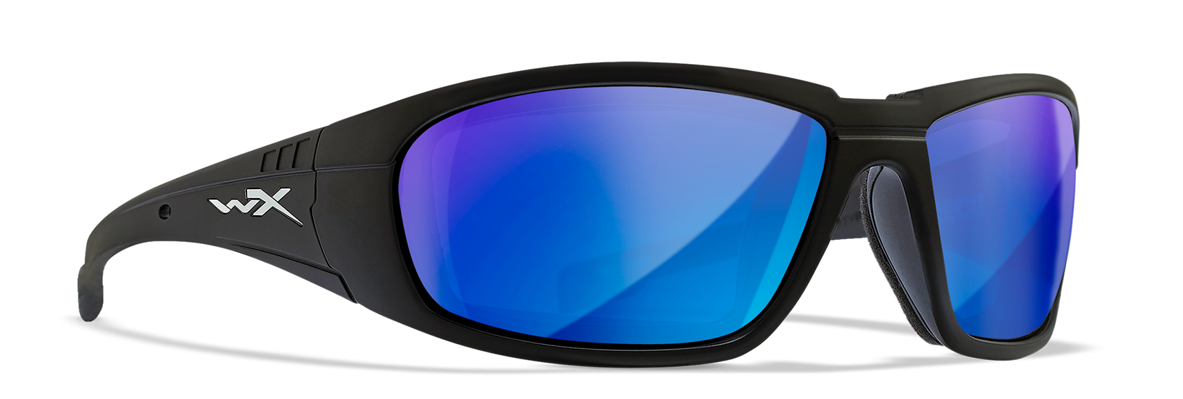 [Matte Black/CAPTIVATE™ Polarized Blue Mirror]