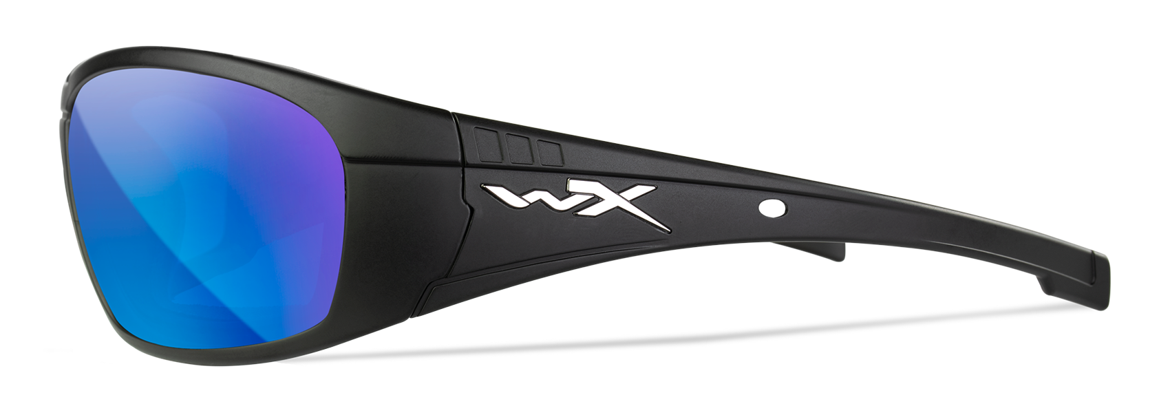 [Matte Black/CAPTIVATE™ Polarized Blue Mirror]