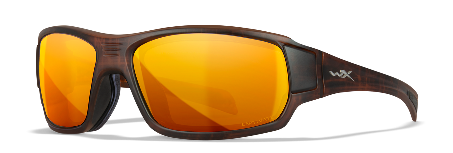 [Matte Hickory Brown/CAPTIVATE™ Polarized Bronze Mirror]