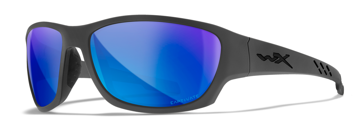 [Matte Grey/CAPTIVATE™ Polarized Blue Mirror]