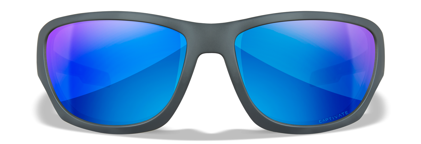 [Matte Grey/CAPTIVATE™ Polarized Blue Mirror]