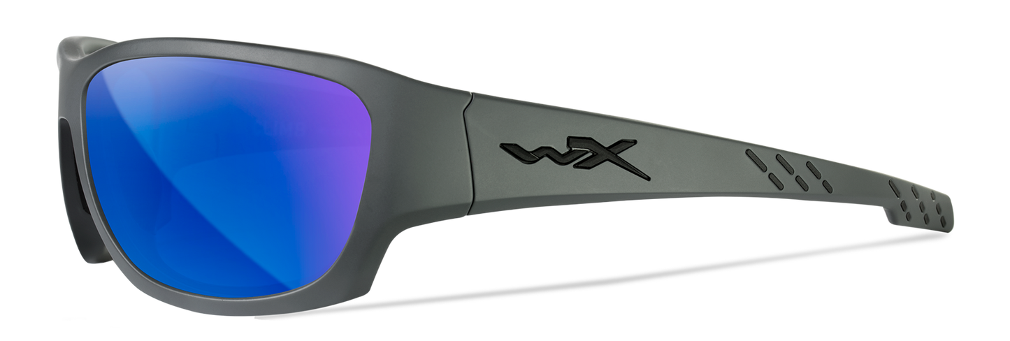 [Matte Grey/CAPTIVATE™ Polarized Blue Mirror]