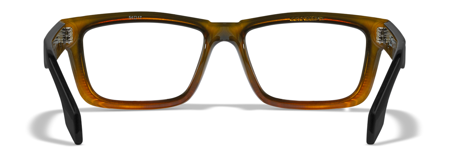 [Gloss Black To Brown Stripe/Clear]