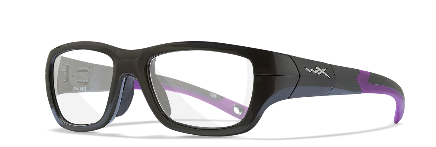 [Graphite and Purple/Clear]