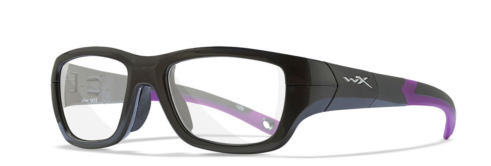 [Graphite and Purple/Clear]