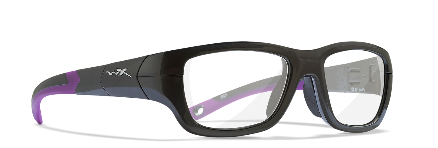 [Graphite and Purple/Clear]