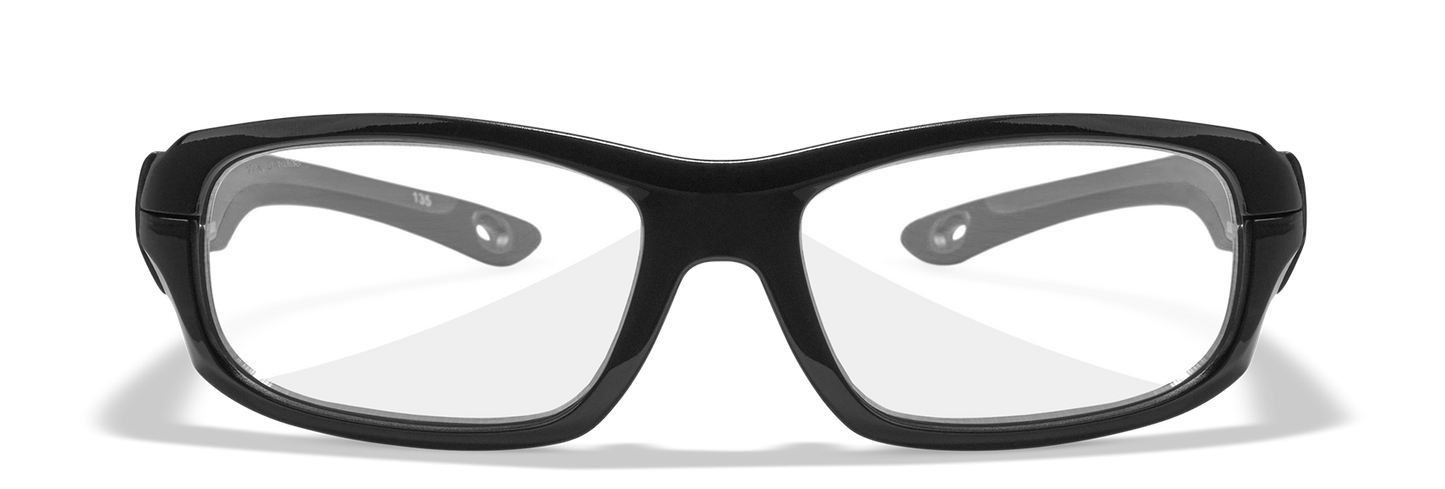 [Gloss Black and Metallic Blue/Clear]