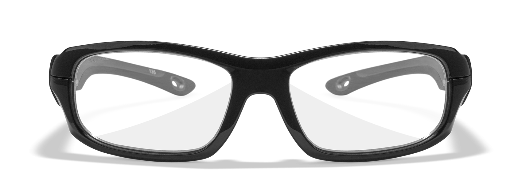 [Gloss Black and Metallic Blue/Clear]