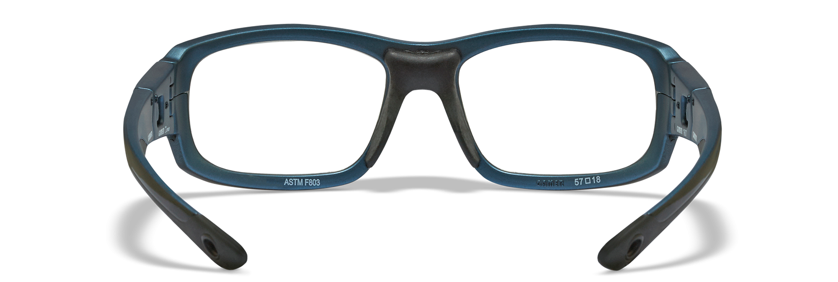 [Gloss Black and Metallic Blue/Clear]