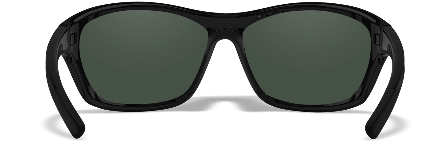 [Gloss Black/CAPTIVATE™ Polarized Rose Gold Mirror]