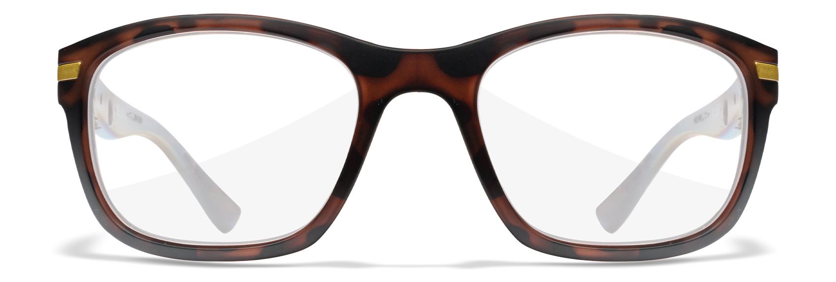 [Matte Havana Brown/Clear]