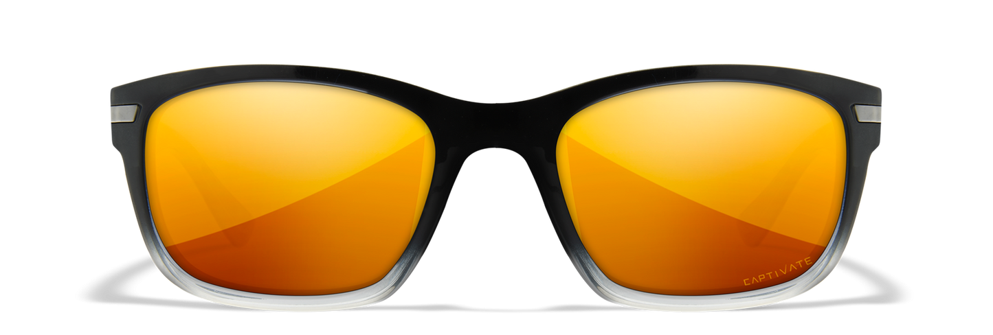 [Gloss Black/CAPTIVATE™ Polarized Bronze Mirror]