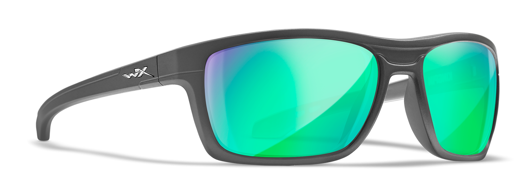 [Matte Graphite/CAPTIVATE™ Polarized Green Mirror]